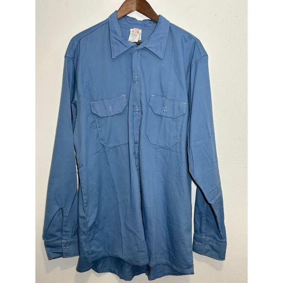Westex FR Shirt Men 1XL Ultra Soft Button Up Flame Resistant Workwear - Picture 1 of 7